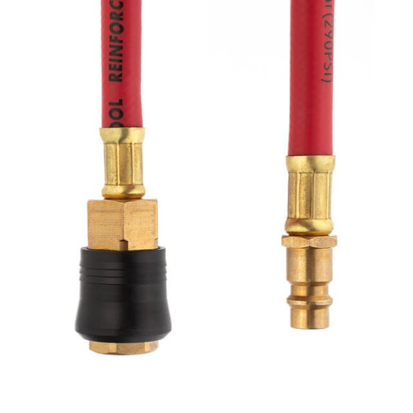 Шланг гібридний, професійний, 20 атм, 6 * 11мм, 10м з латунними швидкороз'ємними з'єднаннями, STORM -
                                                        Фото 5