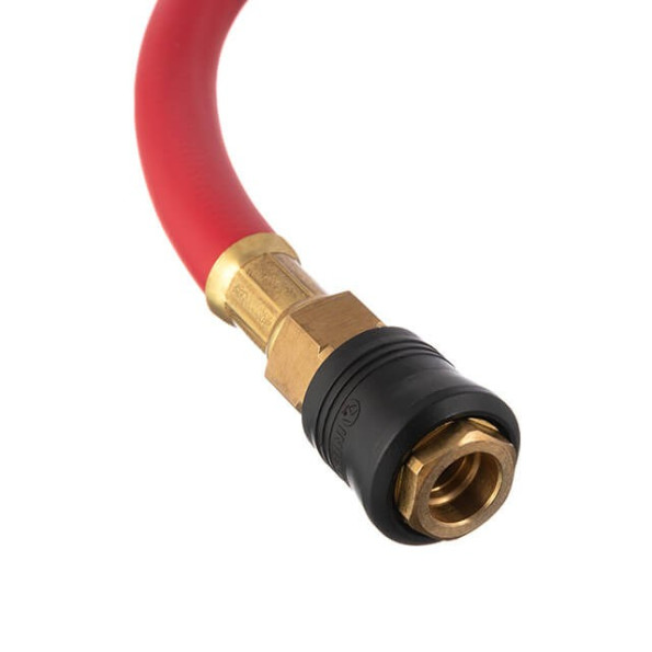 Шланг гібридний, професійний, 20 атм, 8*15мм, 10м з латунними швидкороз'ємними з'єднаннями, STORM -
                                                        Фото 3