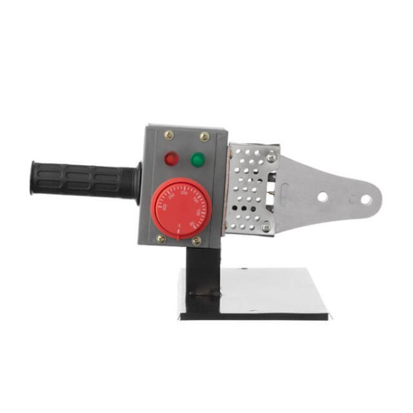 Паяльник для пластикових труб, 850 Вт, 0-300°C, насадки 20, 25, 32 мм, металевий кейс -
                                                        Фото 3