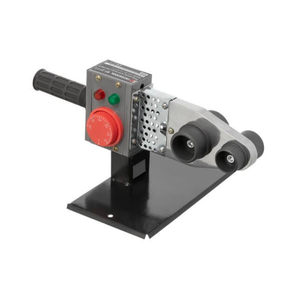Паяльник для пластикових труб, 850 Вт, 0-300°C, насадки 20, 25, 32, 40, 50, 63 мм, металевий кейс -
Фото 2 Паяльник для пластикових труб, 850 Вт, 0-300°C, насадки 20, 25, 32, 40, 50, 63 мм, металевий кейс -
Фото 2