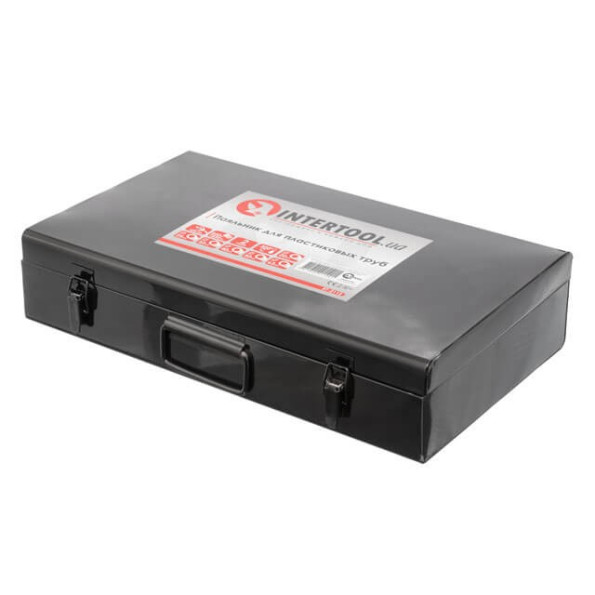 Паяльник для пластикових труб, 850/1850 Вт, 0-300°C, насадки 20, 25, 32, 40, 50, 63 мм, металевий кейс -
                                                        Фото 5