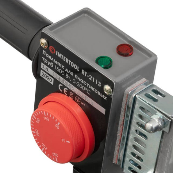 Паяльник для пластикових труб, 1500 Вт, 0-300°C, насадки 75, 90, 110 мм, металевий кейс -
Фото 7 Паяльник для пластикових труб, 1500 Вт, 0-300°C, насадки 75, 90, 110 мм, металевий кейс -
Фото 7