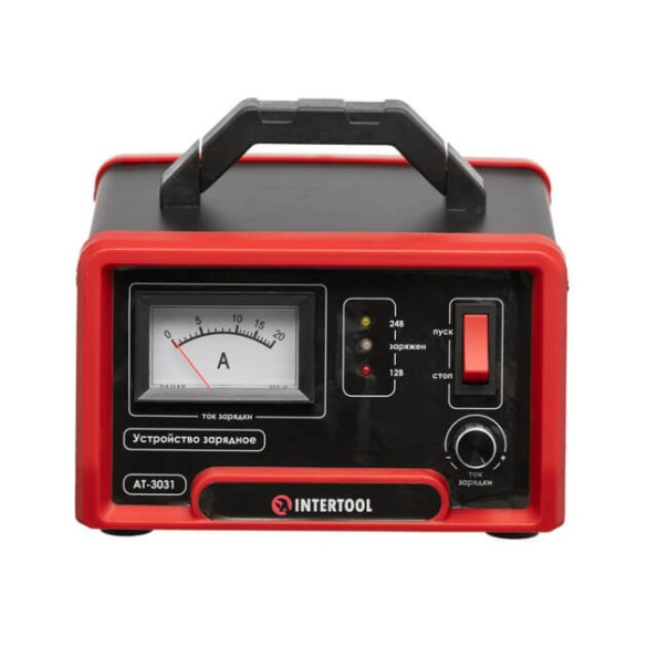 Пристрій зарядний для акумуляторів 12/24 В, 0-10 А, 6-150 Ач, з мікропроцесором -
                                                        Фото 4