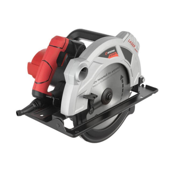 Пила дискова 2000 Вт, 5000 об/хв., кут 90-45°, глибина розпилу 85-56 мм, диск 235*30 мм, 40 зубів, лазер -
                                                        Фото 3