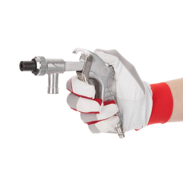 Пістолет піскоструминний із шлангом, 1 металева 6 мм та 4 керамічних форсунки 4,5 мм, 5,0 мм, 6,0 мм, 7,0 мм -
                                                        Фото 6