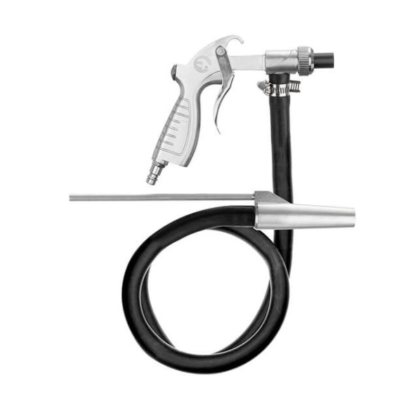 Пістолет піскоструминний із шлангом, 1 металева 6 мм та 4 керамічних форсунки 4,5 мм, 5,0 мм, 6,0 мм, 7,0 мм -
                                                        Фото 9