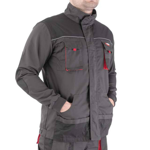 Куртка робоча 80% поліестер, 20% бавовна, щільність 260 г / м2, XXXL -
                                                        Фото 3