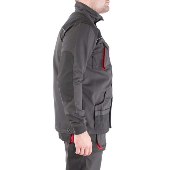 Куртка робоча 80% поліестер, 20% бавовна, щільність 260 г / м2, XXXL -
                                                        Фото 4