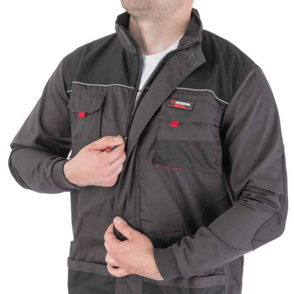 Куртка робоча 80% поліестер, 20% бавовна, щільність 260 г / м2, XXXL -
                                                        Фото 8