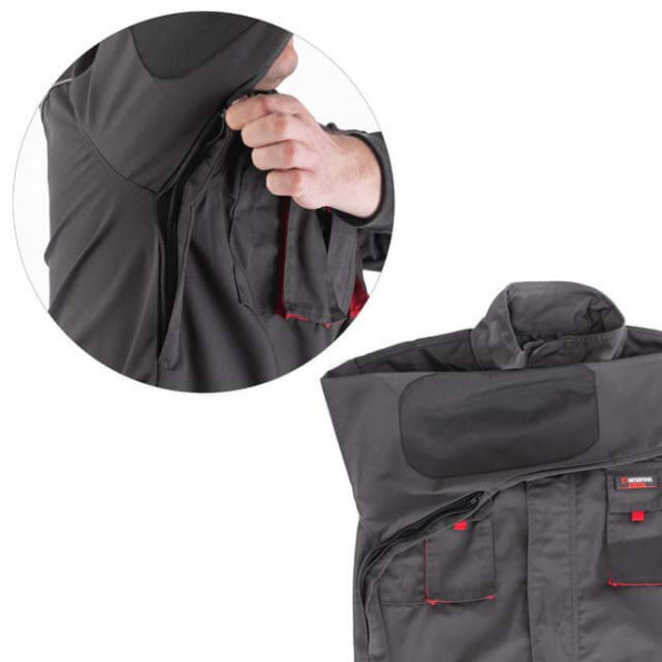 Куртка робоча 80% поліестер, 20% бавовна, щільність 260 г / м2, XXXL -
                                                        Фото 9