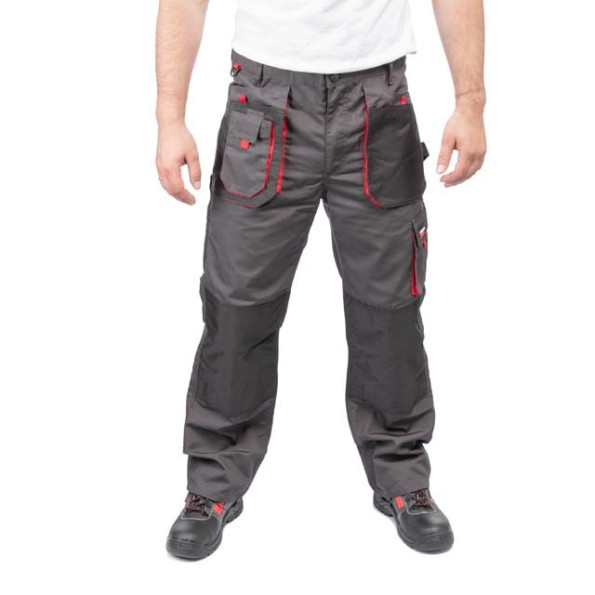 Брюки робочі 80% поліестер, 20% бавовна, щільність 260 г / м2, XXXL -
                                                        Фото 2