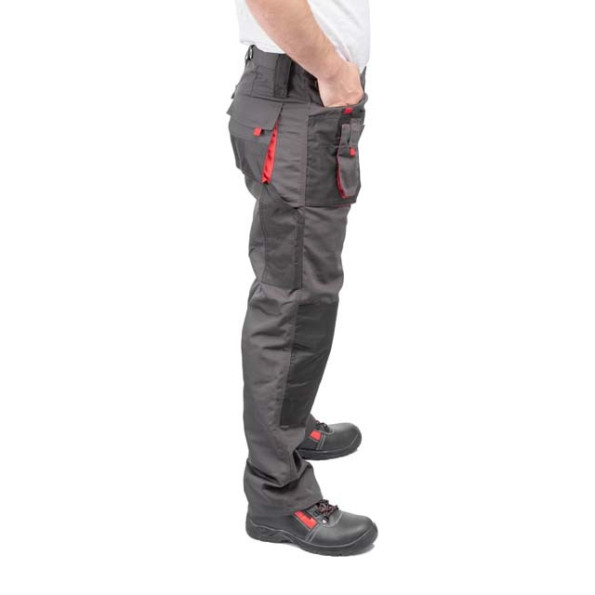Брюки робочі 80% поліестер, 20% бавовна, щільність 260 г / м2, XXXL -
                                                        Фото 4