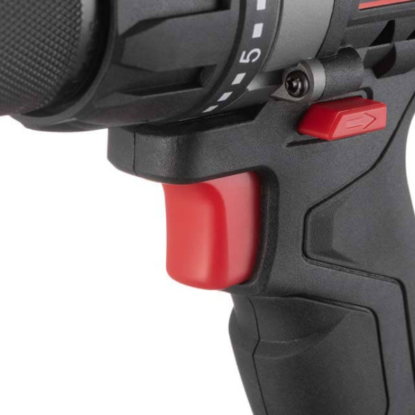 Дрель-шуруповерт аккумуляторная 20 В, 50 Нм, 0-450/0-1700 об/мин, 2-13 мм, Li-Ion, 2.0 Ач, ЗУ 2 А, кейс INTERTOOL WT-0351 -
                                                        Фото 9