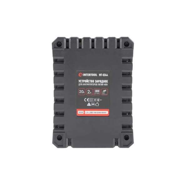 Устройство зарядное для аккумуляторов Li-ion 20 В, ток заряда 2.0 А INTERTOOL WT-0344 -
                                                        Фото 4
