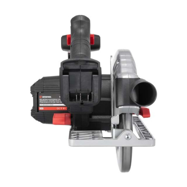 Пила дискова акумуляторна з безщітковим двигуном 20 В, 4500 об/хв, кут 90°/45°, глибина розпилу 62/45 мм, диск 190*20 мм, без ЗП та АКБ -
                                                        Фото 8