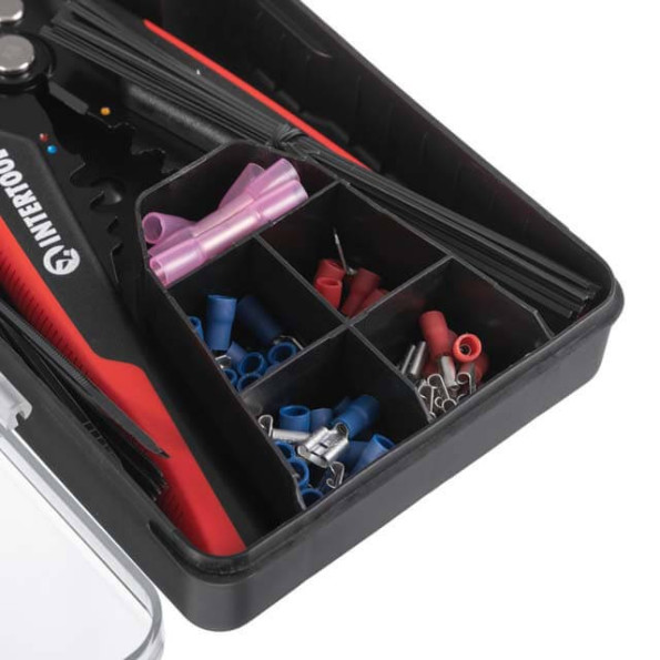 Знімач ізоляції автоматичний 200мм, з набором обтискних клем, STORM -
                                                        Фото 7