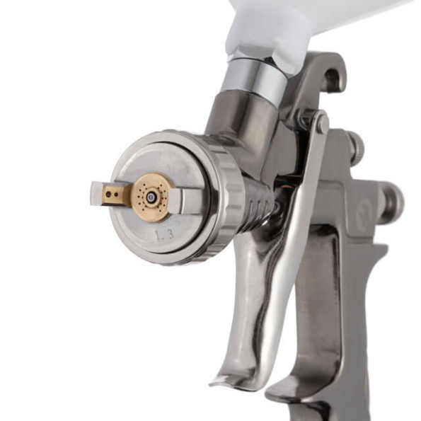 Фарбопульт пневматичний LVLP, форсунка 1.3 мм, верхній пластиковий бачок 600 мл, 2 бар STORM -
Фото 2 Фарбопульт пневматичний LVLP, форсунка 1.3 мм, верхній пластиковий бачок 600 мл, 2 бар STORM -
Фото 2
