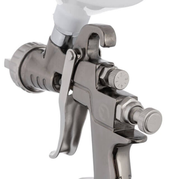 Фарбопульт пневматичний LVLP, форсунка 1.3 мм, верхній пластиковий бачок 600 мл, 2 бар STORM -
Фото 5 Фарбопульт пневматичний LVLP, форсунка 1.3 мм, верхній пластиковий бачок 600 мл, 2 бар STORM -
Фото 5