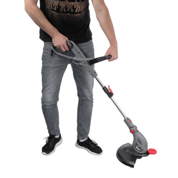 Тример електричний, 450 Вт, 230 В~50 Гц, 10000 об/хв, діаметр обертання ліски 300 мм, регулювання довжини штанги/положення косильної головки -
                                                        Фото 8 Тример електричний, 450 Вт, 230 В~50 Гц, 10000 об/хв, діаметр обертання ліски 300 мм, регулювання довжини штанги/положення косильної головки -
                                                        Фото 8