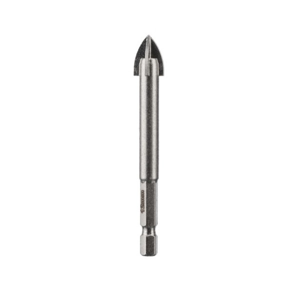Сверло по стеклу и керамике 12 мм HEX 1/4'' (6.35 mm) INTERTOOL SD-0292 -
                                                        Фото 3