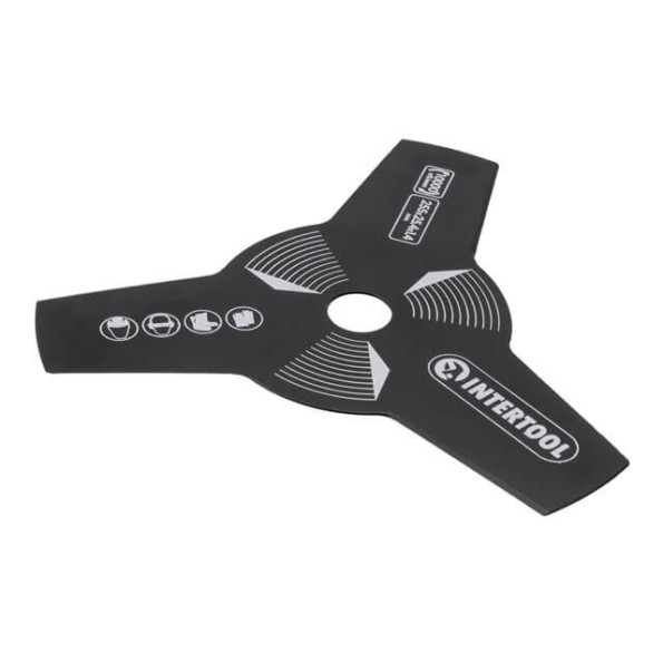 Ніж для тріммера 3-х зубчатий, 255х25.4х1.4 мм -
                                                        Фото 2