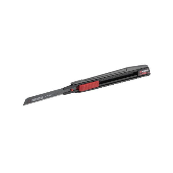 Ніж сегментний 9 мм, алюмінієвий, STORM -
                                                        Фото 3