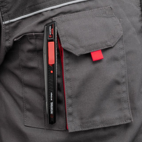 Ніж сегментний 9 мм, алюмінієвий, STORM -
                                                        Фото 8