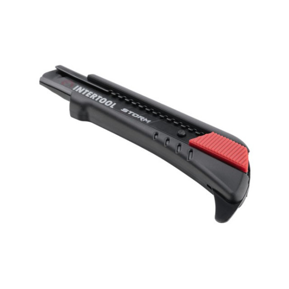 Ніж сегментний для лінолеуму 18 мм, металева напрямна, STORM -
                                                        Фото 6