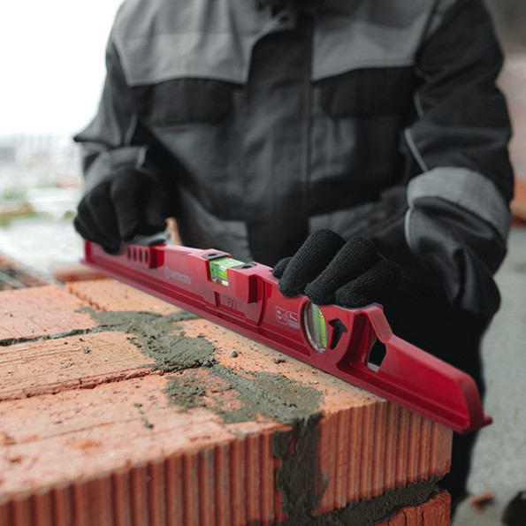 Рівень муляра, ударний 60 см, 2 капсули -
                                                        Фото 9