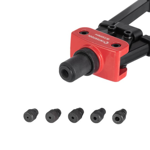 Пистолет заклепочный двуручный 360 мм, диаметр применяемой заклепки 2.4; 3.2; 4; 4.8; 6.4 мм, Storm INTERTOOL RT-0018 -
                                                        Фото 7