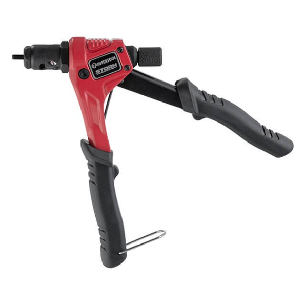 Пистолет заклепочный для резьбовых заклепок 200 мм, применяемая заклепка M3; M4; M5; M6, Storm INTERTOOL RT-0019 -
                                                        Фото 4