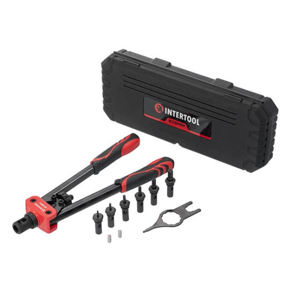 Пистолет заклепочный для резьбовых заклепок 360 мм, применяемая заклепка M3; M4; M5; M6; M8; M10, Storm INTERTOOL RT-0020 -
                                                        Фото 3