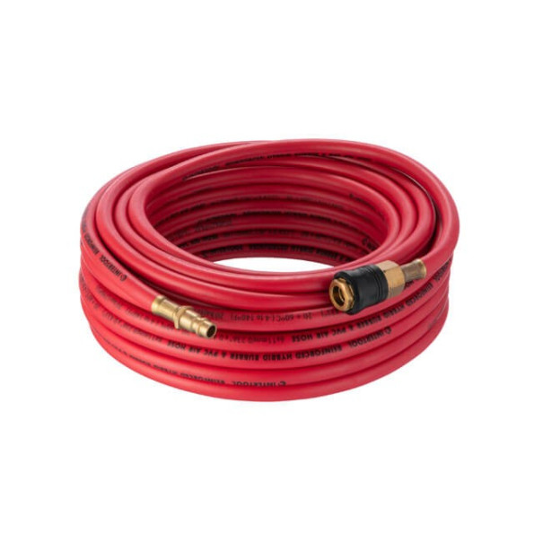 Шланг гибридный, профессиональный, 20 атм, 6*11 мм, 15 м, с латунными быстроразъемными соединениями, STORM INTERTOOL PT-1765 -
                                                        Фото 2