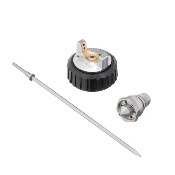 Комплект 1.4мм форсунка, воздушная головка, игла к краскопультам HVLP BLACK M-DIAMOND (PT-0163, PT-0164, PT-0168) STORM INTERTOOL PT-2614 -
                                                        Фото 2