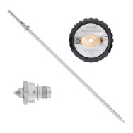 Комплект 1.8мм форсунка, повітряна головка, голка до краскопультів HVLP BLACK M-DIAMOND (PT-0163, PT-0164, PT-0168) STORM Комплект 1.8мм форсунка, повітряна головка, голка до краскопультів HVLP BLACK M-DIAMOND (PT-0163, PT-0164, PT-0168) STORM