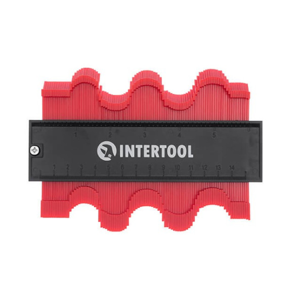 Шаблон для копирования контура 150 мм, ABS, с фиксатором INTERTOOL MT-0015 -
                                                        Фото 3