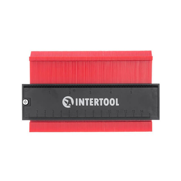 Шаблон для копирования контура 150 мм, ABS, с фиксатором INTERTOOL MT-0015 -
                                                        Фото 5