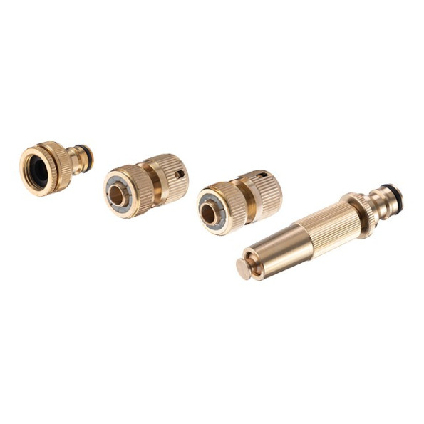 Комплект насадка латунная для полива 1/2