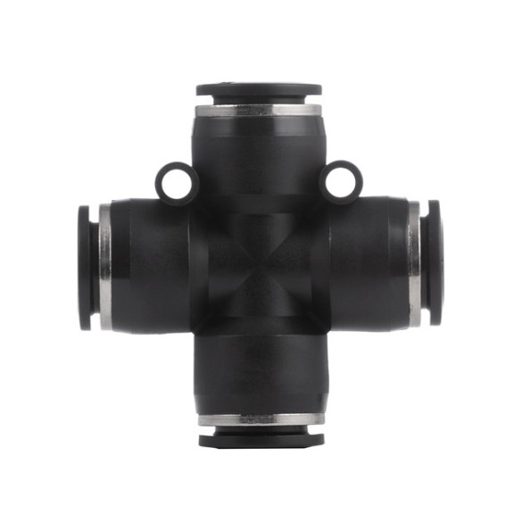 З'єднання цангове Х-подібне для поліуретанових та ін. шлангів 12 мм -
                                                        Фото 3