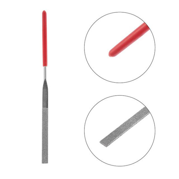 Набір алмазних надфілів 10шт/упак., 140мм. -
                                                        Фото 10