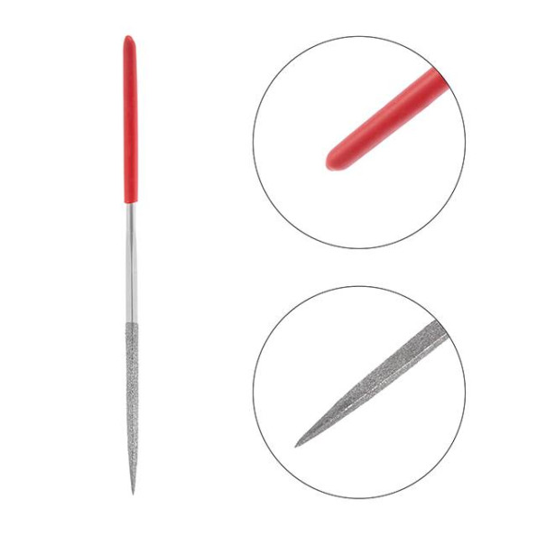 Набір алмазних надфілів 10шт/упак., 140мм. -
                                                        Фото 5