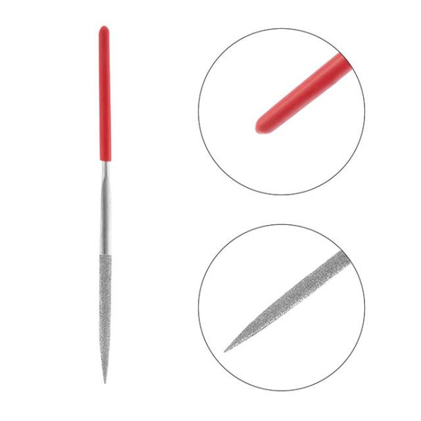 Набір алмазних надфілів 10шт/упак., 140мм. -
                                                        Фото 8