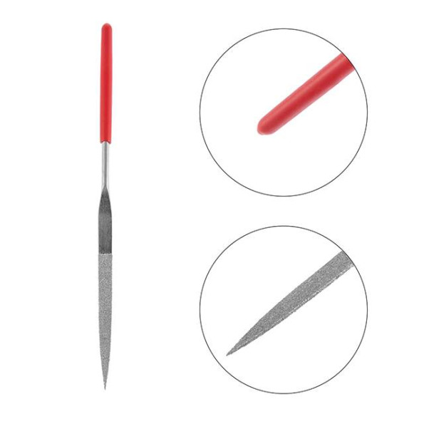 Набір алмазних надфілів 10шт/упак., 140мм. -
                                                        Фото 9