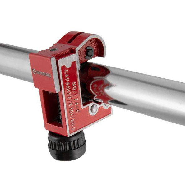 Труборез для алюминиевых и медных труб 3-28мм INTERTOOL NT-0013 -
                                                        Фото 6