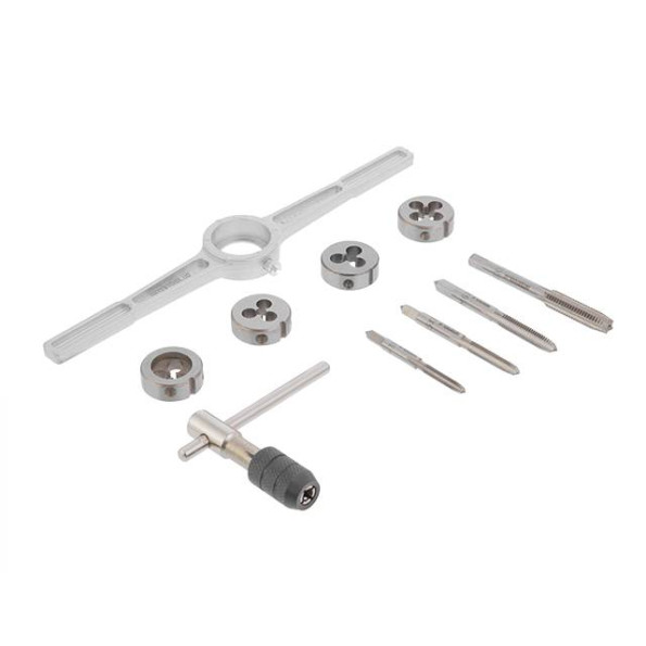 Набір плашок M4-M8 і мітчиків M4-M8, 10од. -
                                                        Фото 2