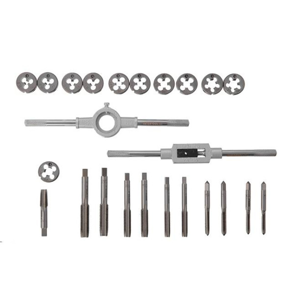 Набір плашок M5-M12 і мітчиків M5-M12, 24од. -
                                                        Фото 4