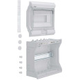 Щит 10Н із проз.дв. IP65 VECTOR Hager