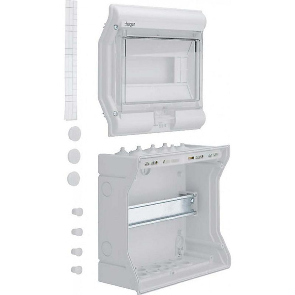 Щит 10Н із проз.дв. IP65 VECTOR Hager Щит 10Н із проз.дв. IP65 VECTOR Hager