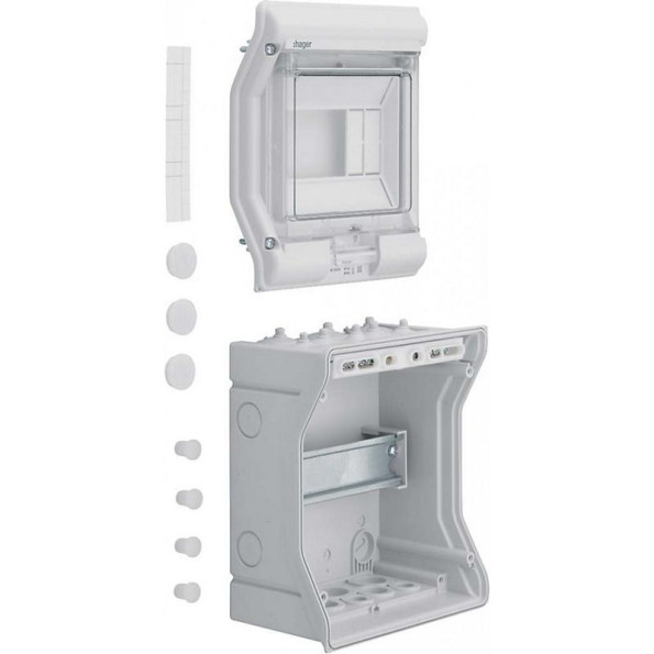 Щит 6Н із прозр.дв. IP65 VECTOR Hager Щит 6Н із прозр.дв. IP65 VECTOR Hager