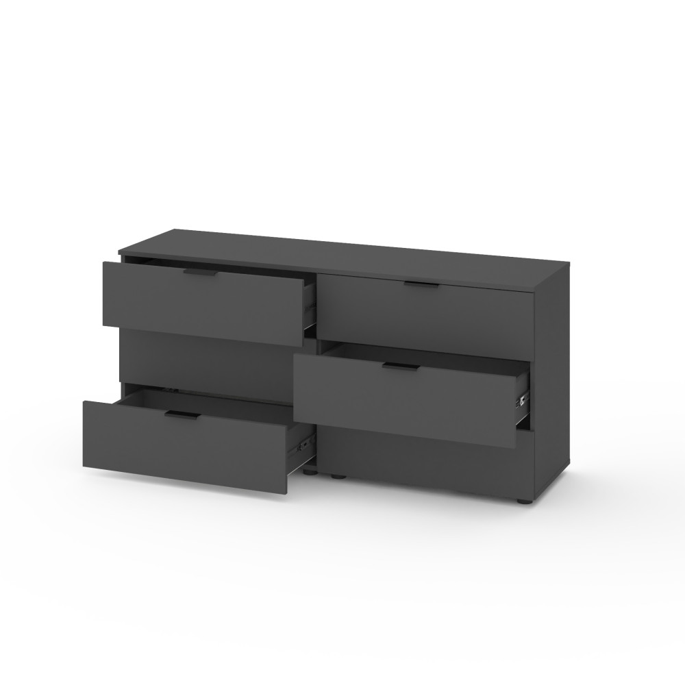 Комод на 6 ящиков Антрацит - Фото 2